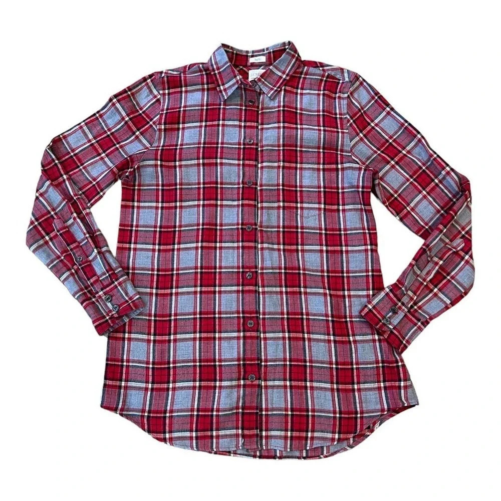 J crew flannel shirt